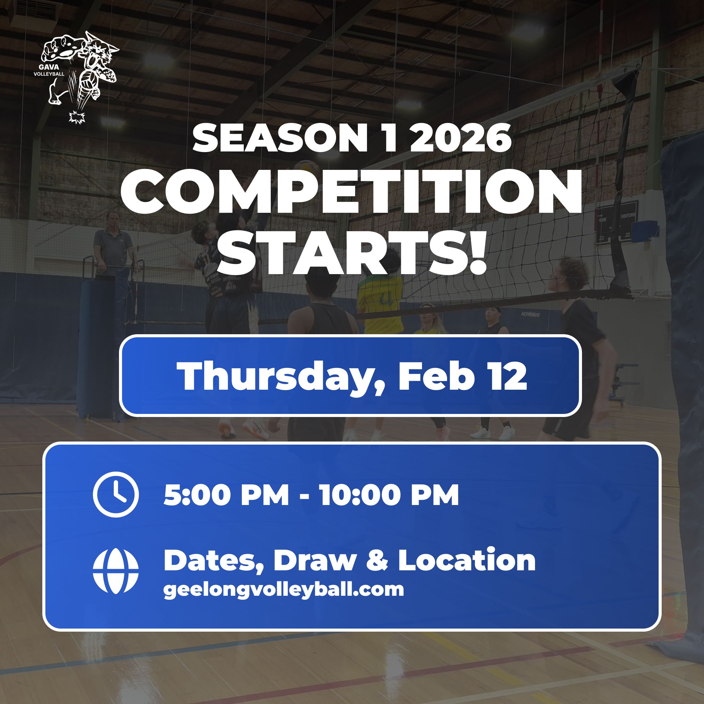 Season 1 2026 Competition Starts