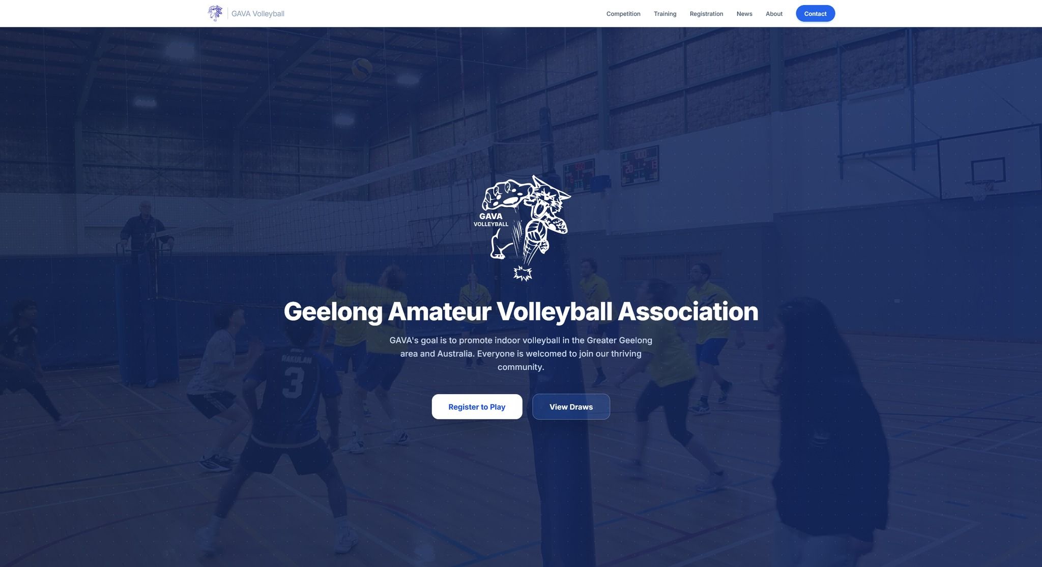 Welcome to the New GAVA Website